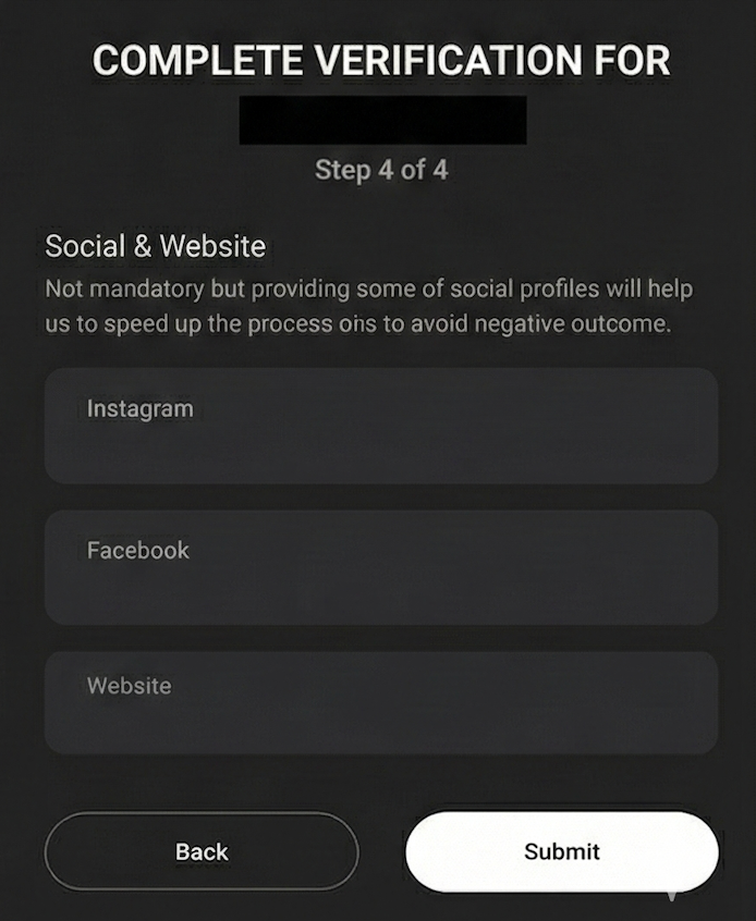 Club verifizieren Screenshot 4